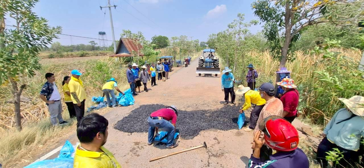การขับเคลื่อนโคราชจังหวัดสะอาด  การจัดให้มีถนนสวยงาม ของ อปท. "  1  อปท  1   ถนนสวย ปลอดภัย"