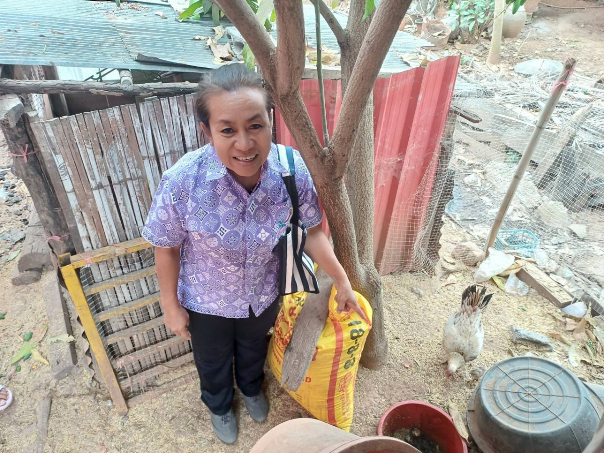 การดำเนินกิจกรรมร่วมถังขยะเปียกลดโลกร้อน  ขององค์การบริหารส่วนตำบลเมืองนาท