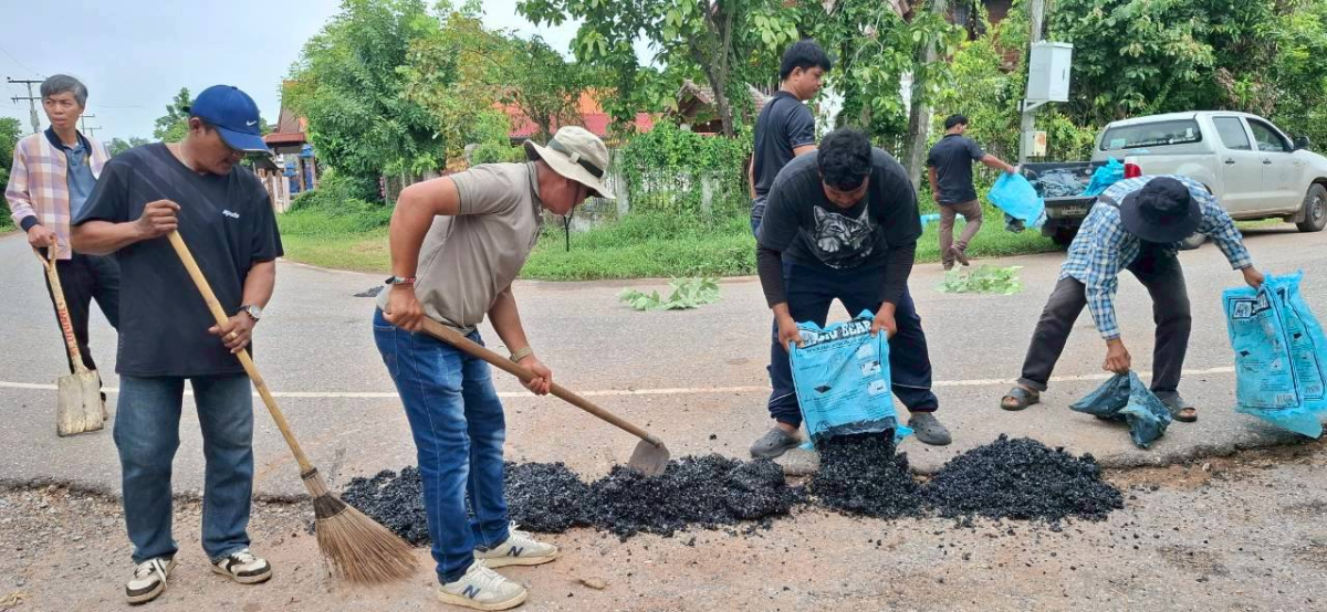 จัดระเบียบท้องถ่ิ่น  1 อปท. 1 ถนนสวย ปลอดภัย