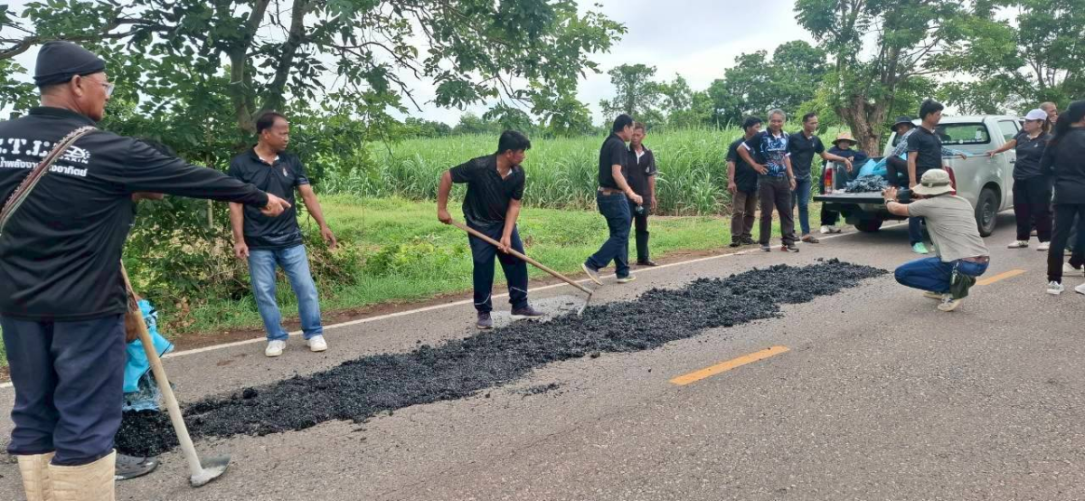 จัดระเบียบท้องถ่ิ่น  1 อปท. 1 ถนนสวย ปลอดภัย